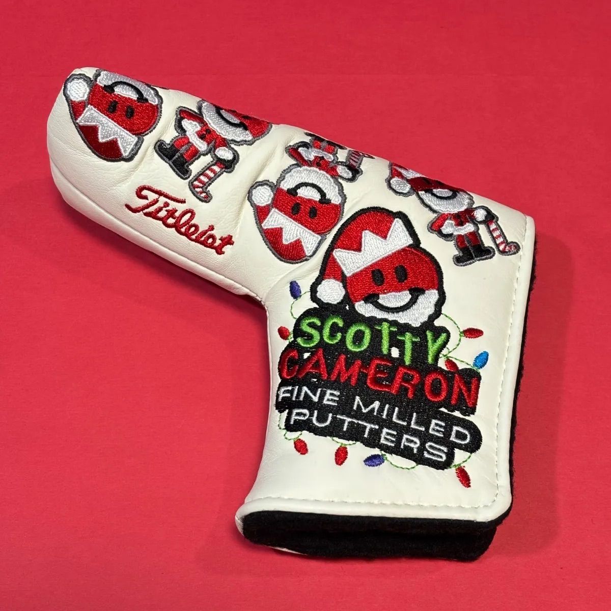 スコッティキャメロン　新作パターカバー　ミルキーホワイト　検索スコッチキャメロンパターカバー