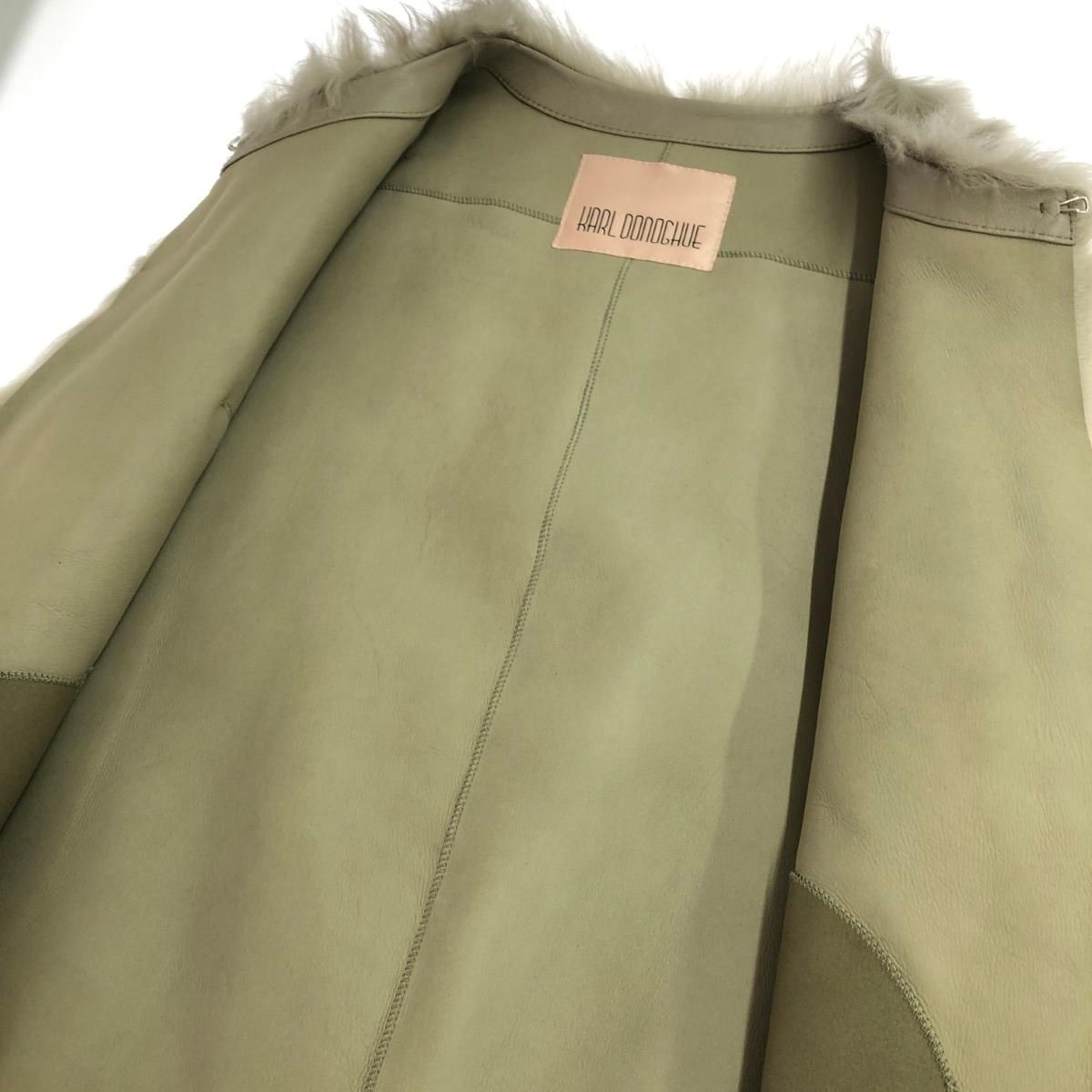 KARL DONOGHUE カールドノヒュー Lambskin ジレ サイズ:XS Muse de