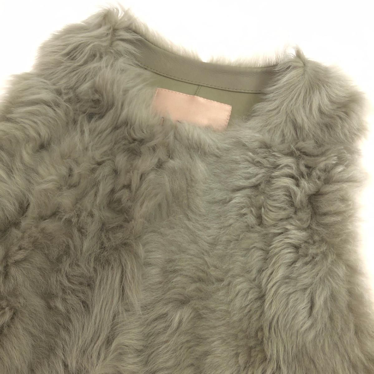 KARL DONOGHUE カールドノヒュー Lambskin ジレ サイズ:XS Muse de