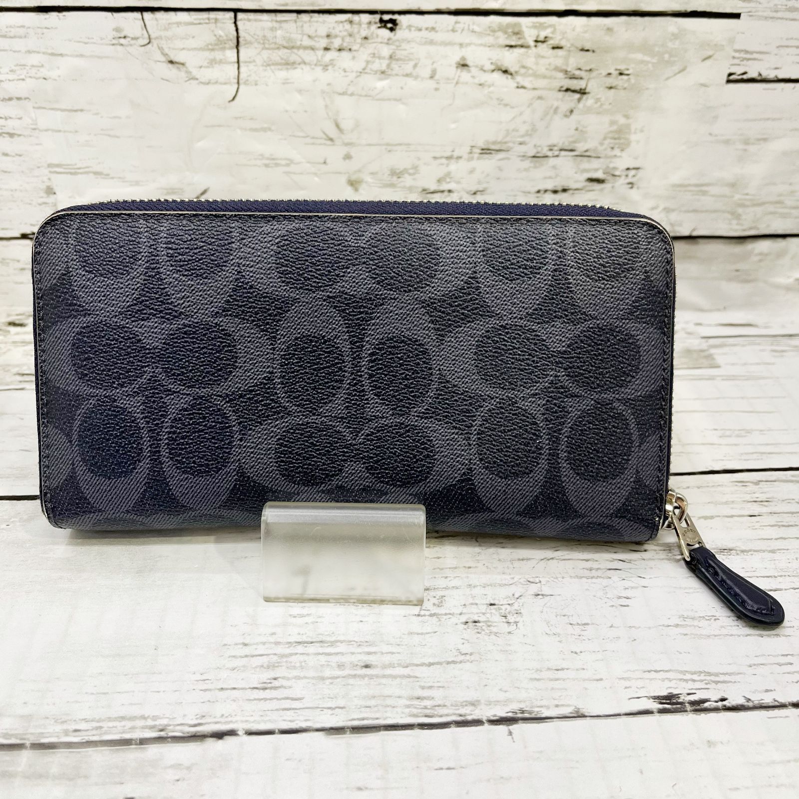 COACH コーチ 長財布 ロングウォレット シグネチャー ラウンド 