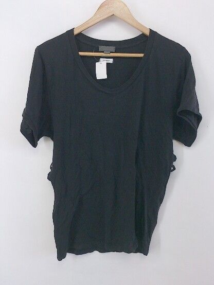 ◇ Acne Jeans アクネジーンズ 半袖 Tシャツ カットソー サイズ38/M ブラック レディース P 【中古】 【1210190003937】