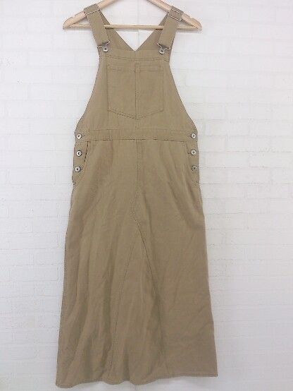 ◇ URBAN RESEARCH ROSSO スリット ロング サリペット ワンピース サイズ36 ベージュ レディース P 【中古】 【1210240002491】