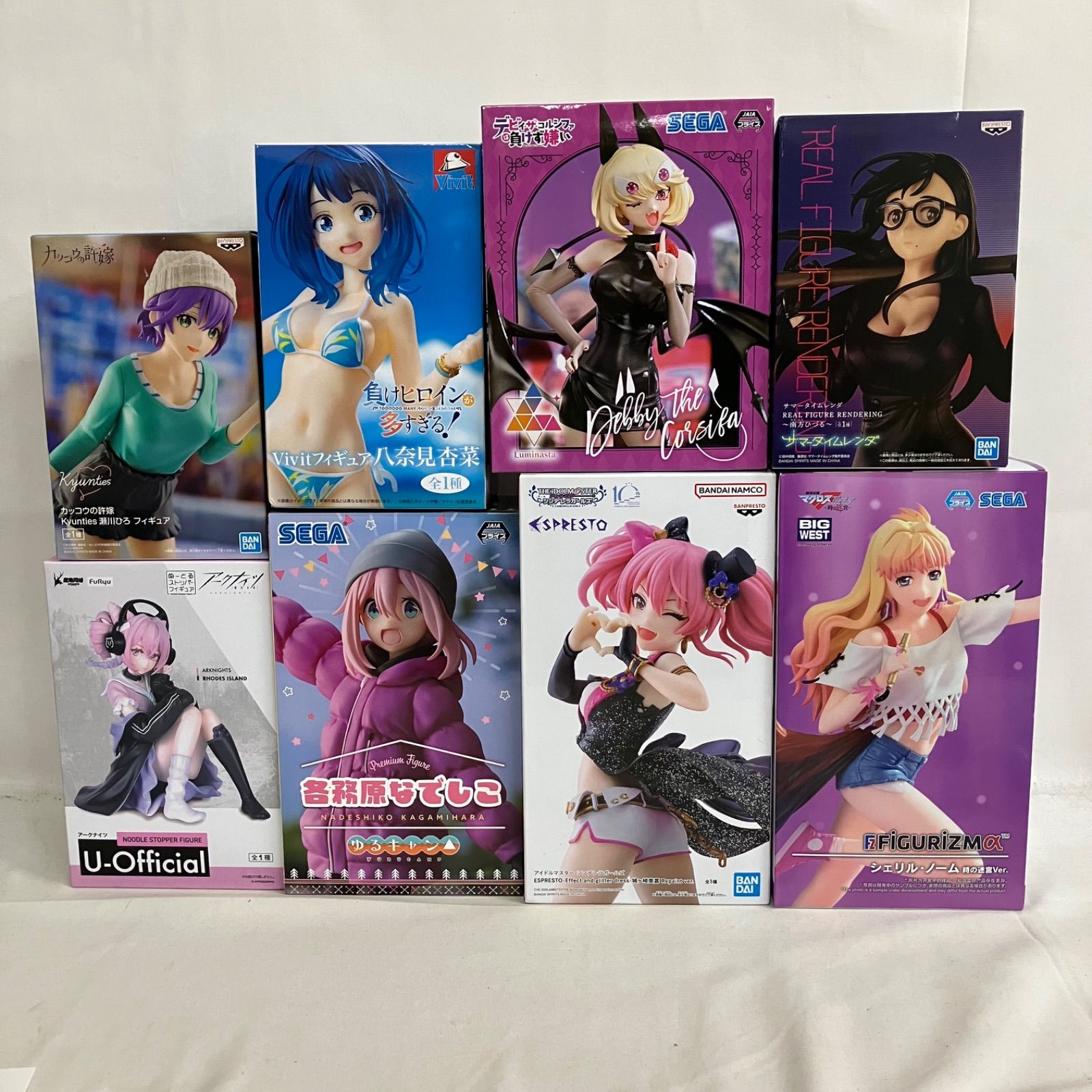 未開封 美少女フィギュア まとめ売り フィギュア 8個セット SF5746