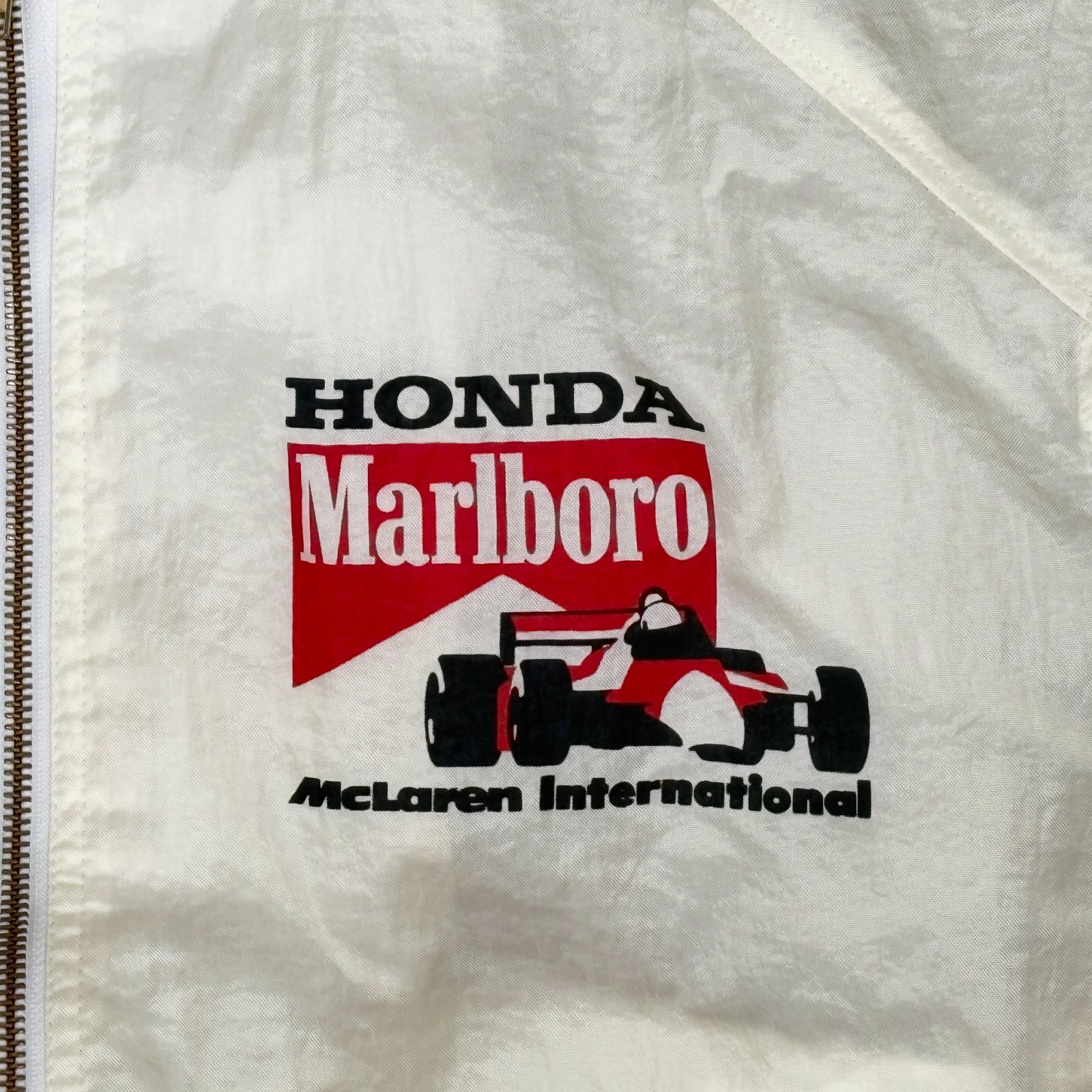 【最終】Honda Marlboro レーシング ジャケット ホンダ マルボロ HONDA Marlboro McLaren ナイロンジャケット レーシングジャケット