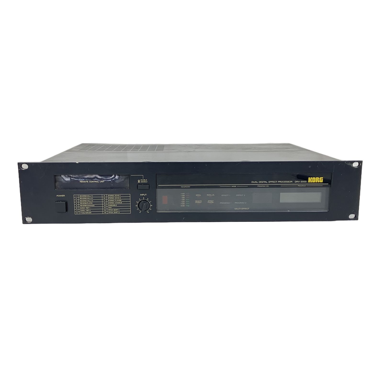 korg drv-3000 デジタルリバーブ　中古品 KORG DRV-3000 デジタルリバーブ マルチエフェクター 3MB 音響機器
