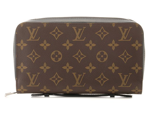 LOUIS VUITTON ルイ・ヴィトン 財布 ジッピーXL モノグラム・マカサー ｻｲﾌ･小物 M61506 長財布 モノグラムマカサー ブラウン メンズ【中古】433