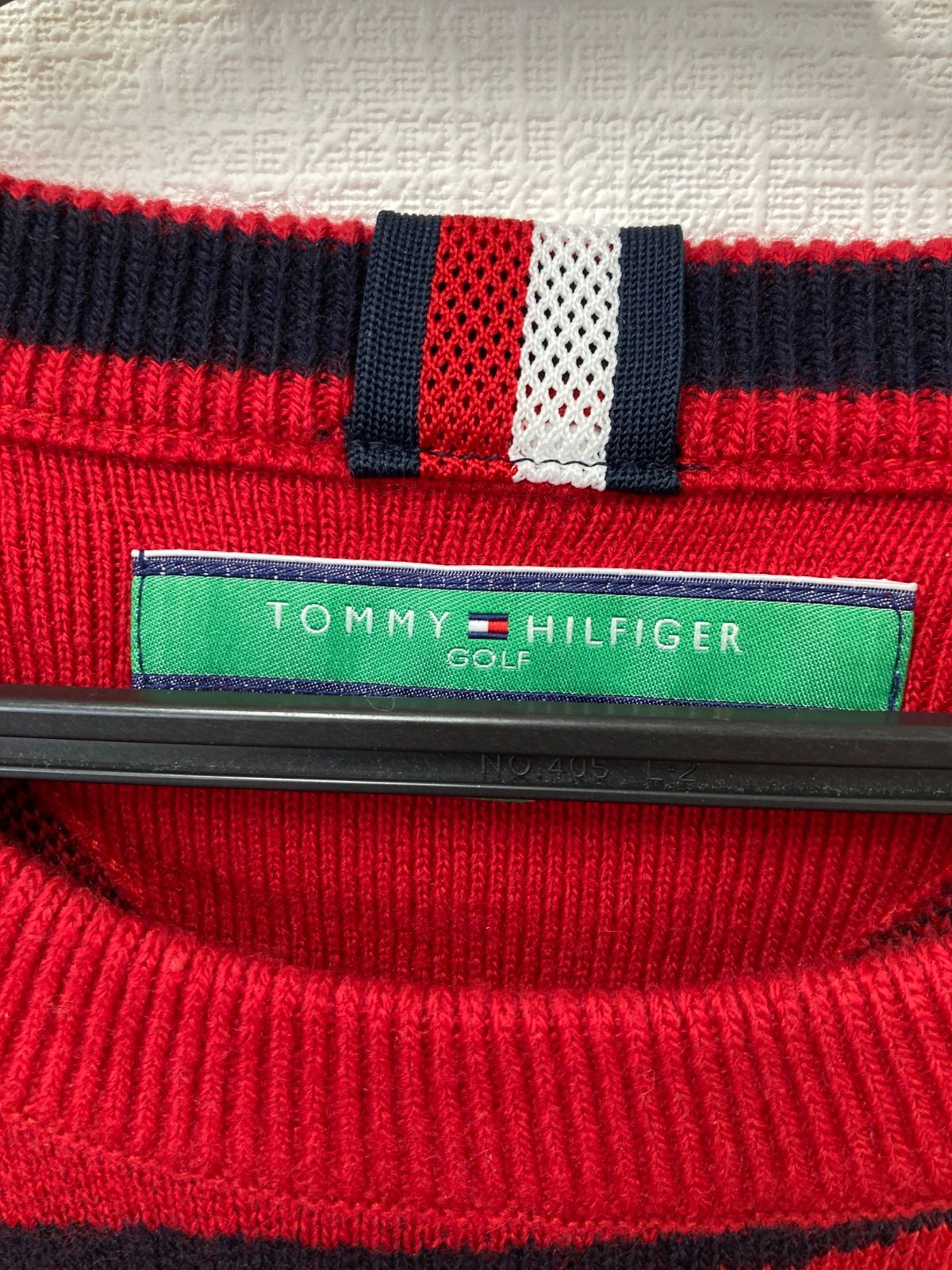ゴルフ TOMMY HILFIGER GOLF トミーヒルフィガー ニットセーター Msize