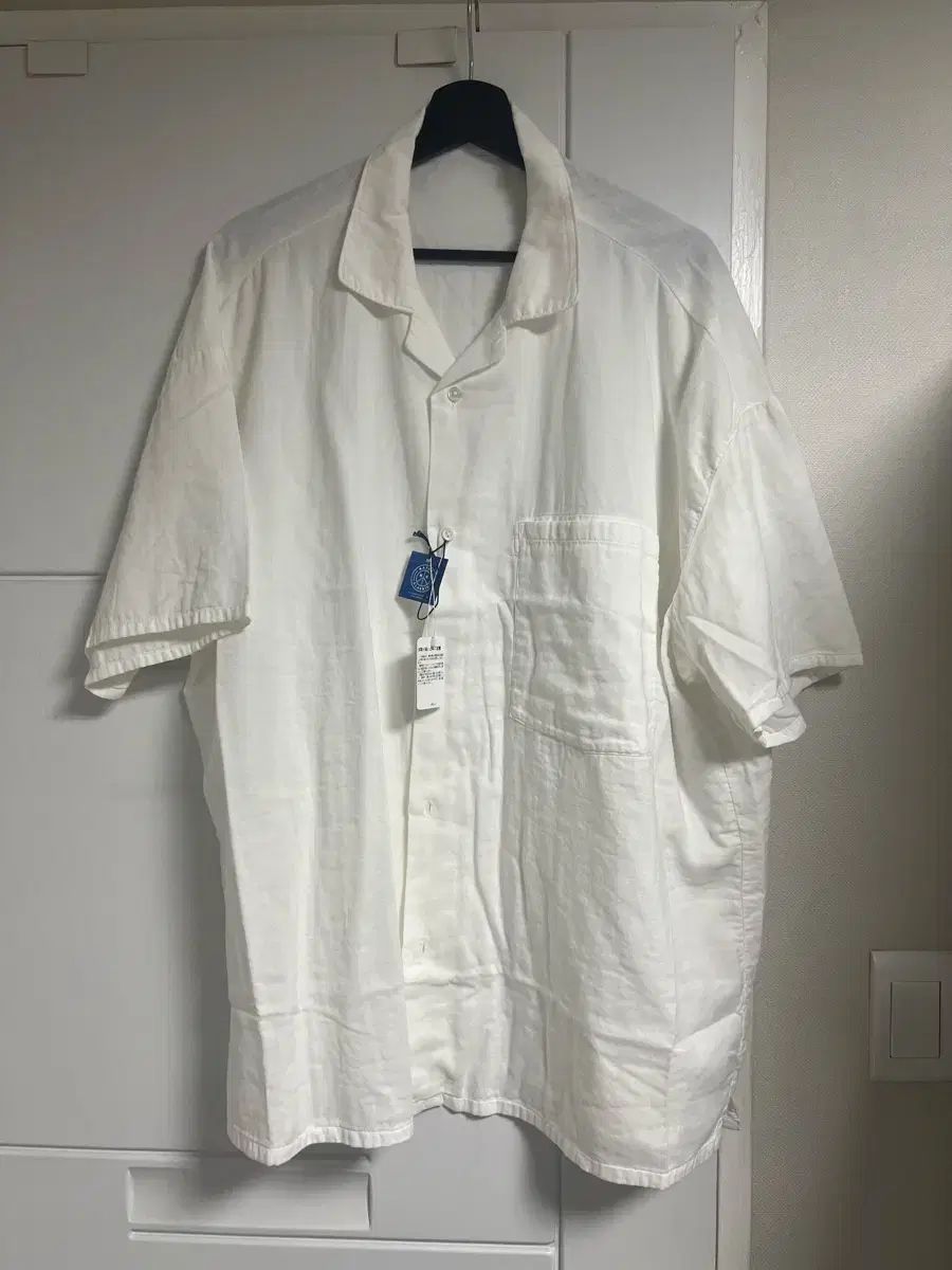 ポータークラシック 白リネン 半袖シャツ (新品)