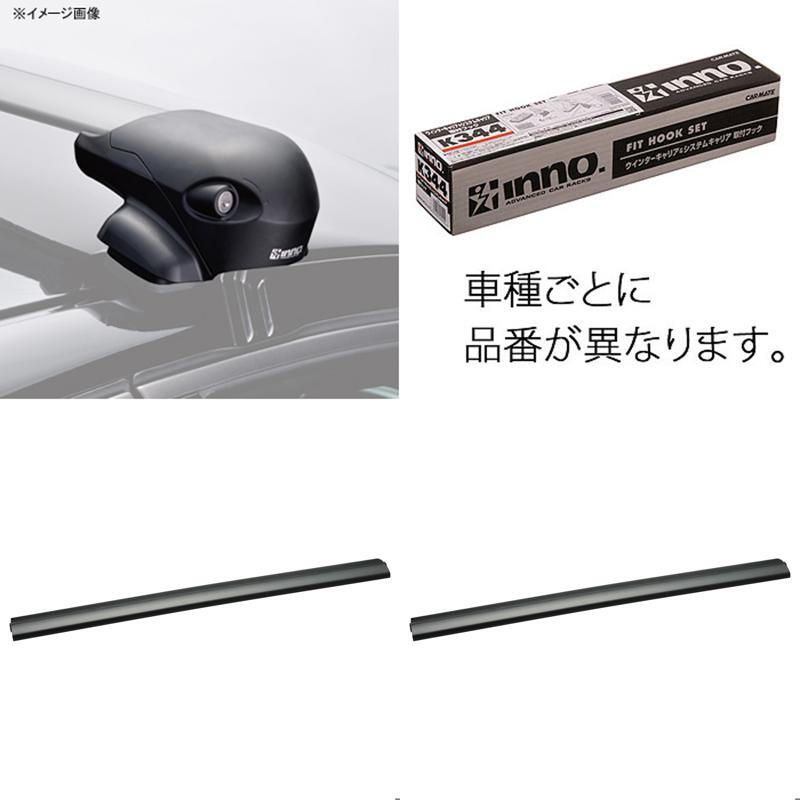 [ＩＮＮＯ（イノー）] ミツビシ デリカD:5用 エアロベース(フラッシュ)セット(最後部取付タイプ)