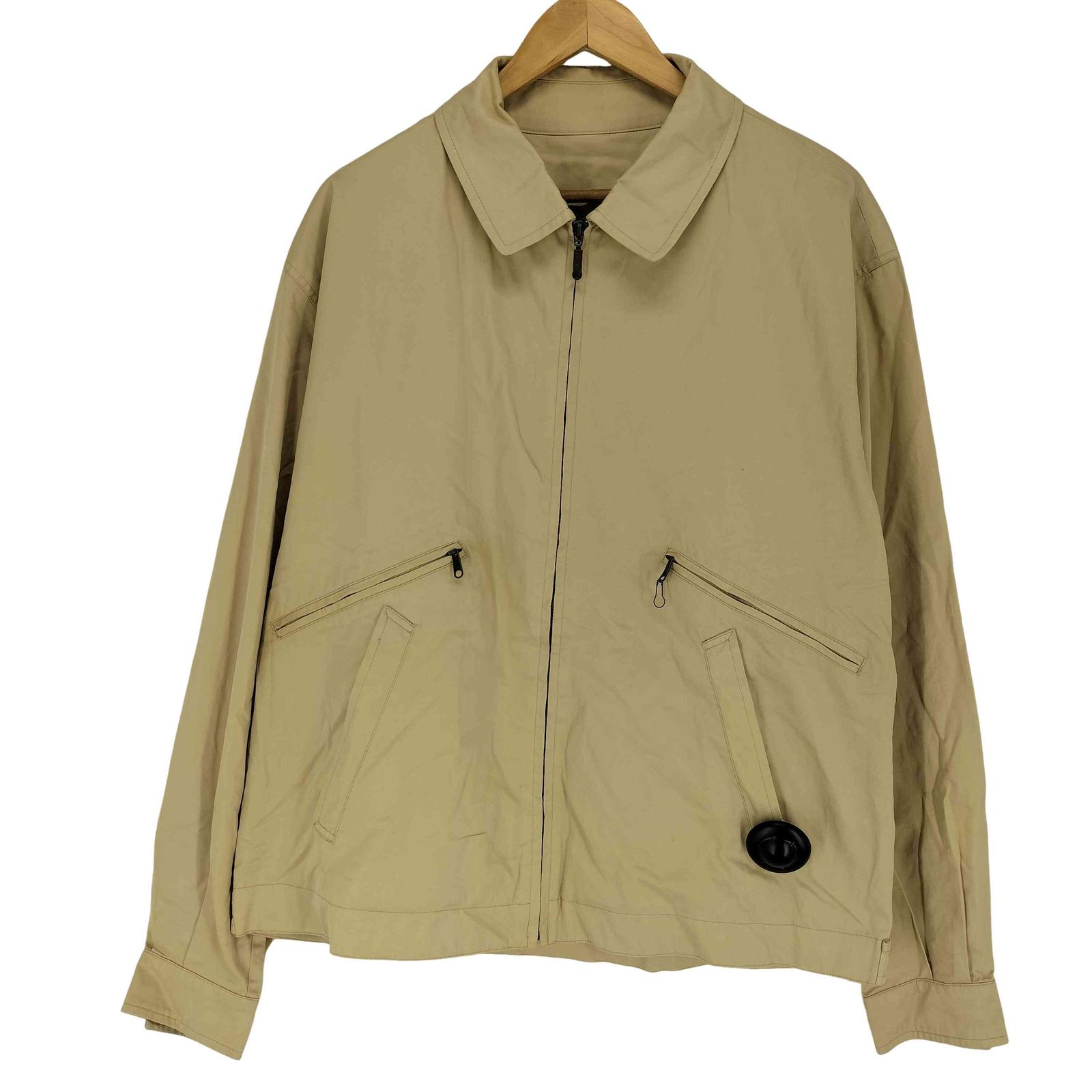 バーバリーズ Burberrys 90s ジップアップ ブルゾン ベージュ バーバリーズ BURBERRYS ジップアップ ジャケット スイングトップ