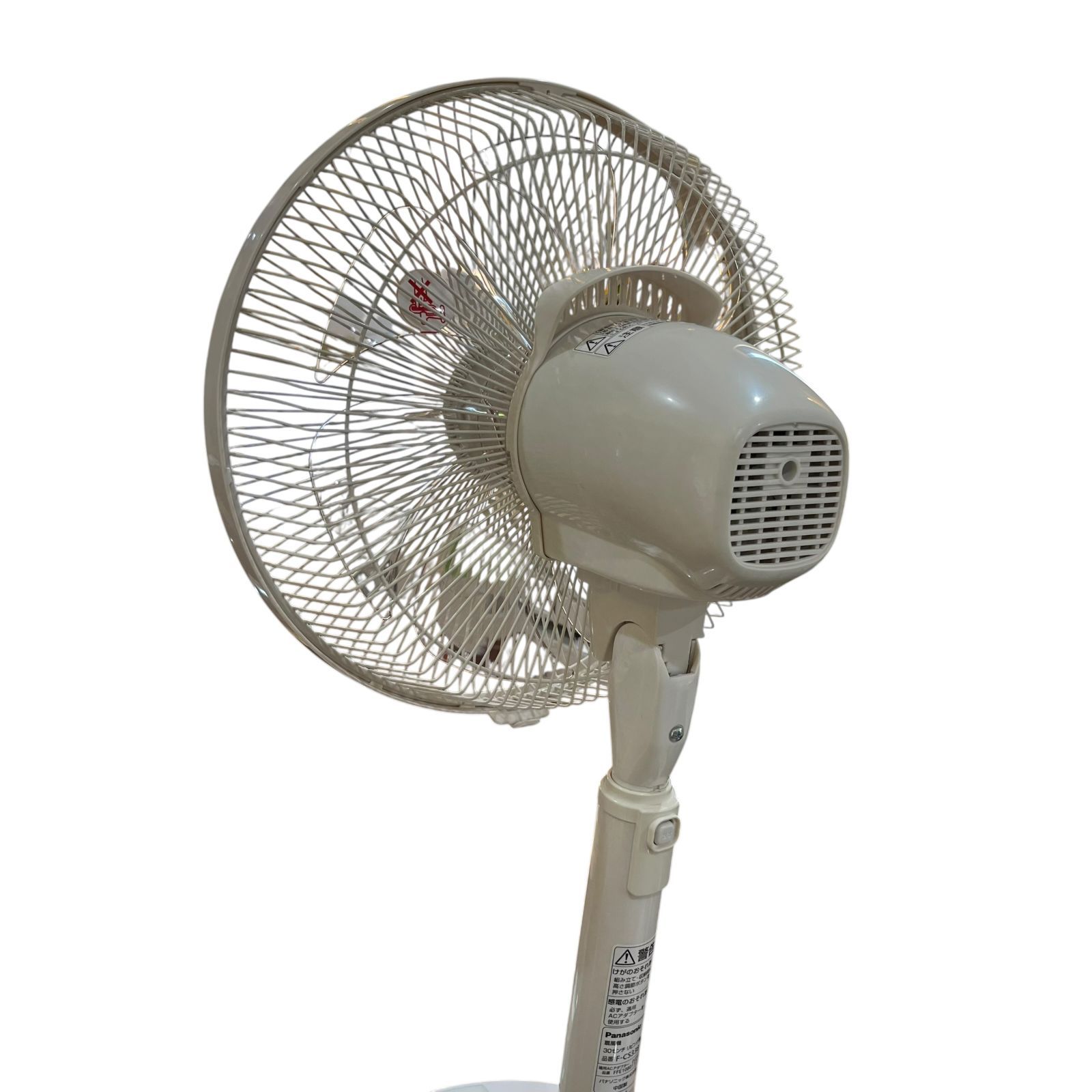 中古◇パナソニック○ 扇風機 F-CS338 30cmリビング扇風機 1/fゆらぎ風