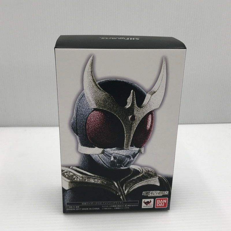 【中古品】 S.H.F 真骨彫製法 仮面ライダークウガ アメイジングマイティ 【042-260512-ti-02-tagh】