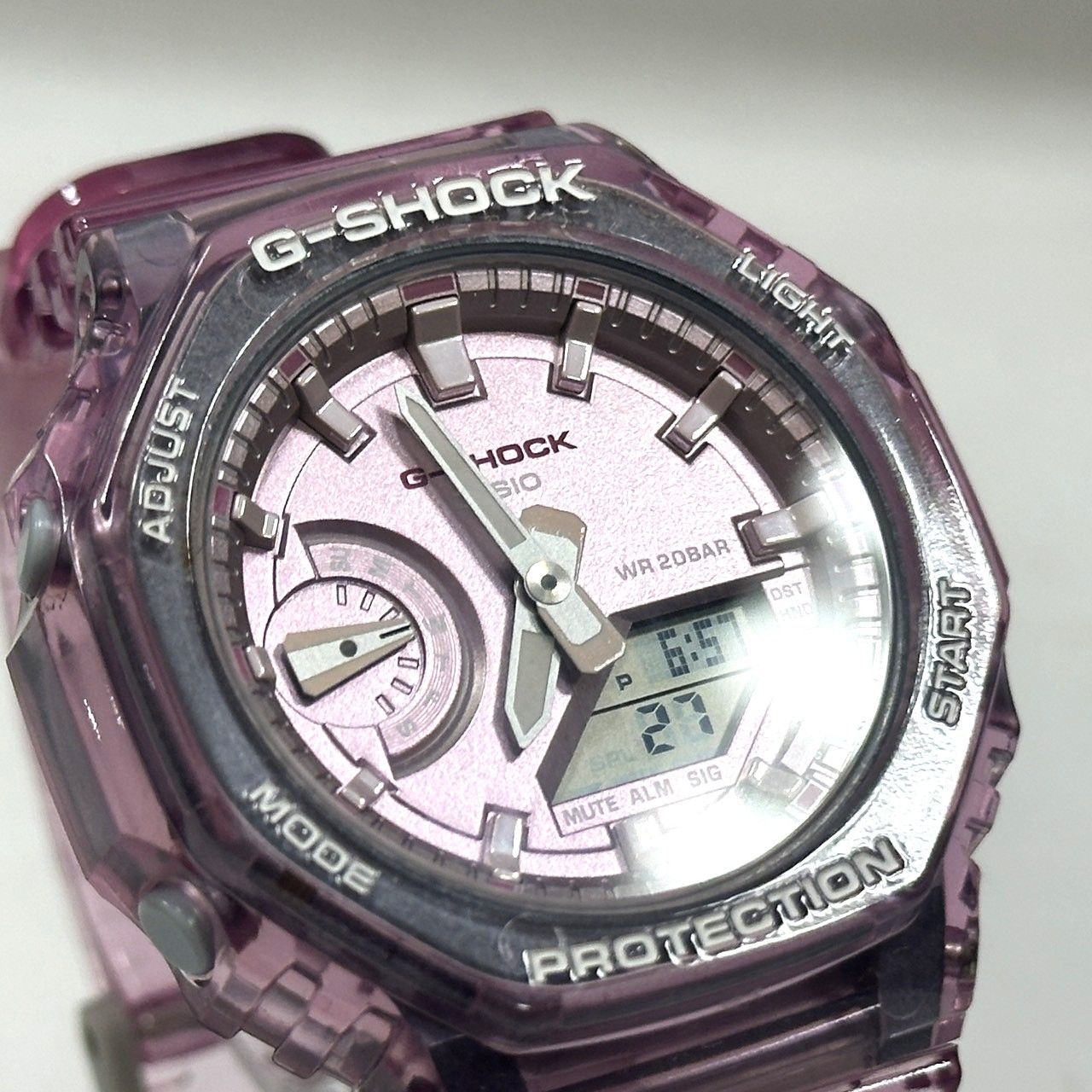 ☆CASIO カシオ G-SHOCK GMA-S2100SK メタリックスケルトン ピンク 