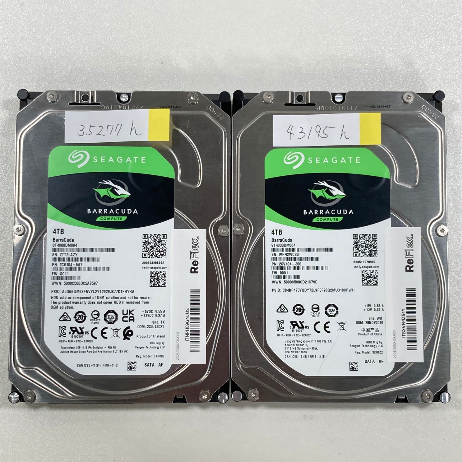 【中古】Seagate BarraCuda 3.5