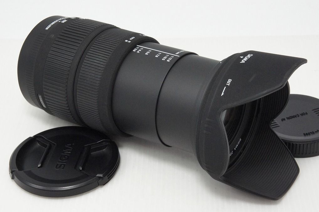 良品 SIGMA シグマ AF 18-200mm F3.5-6.3 DC OS Canon キヤノン EF