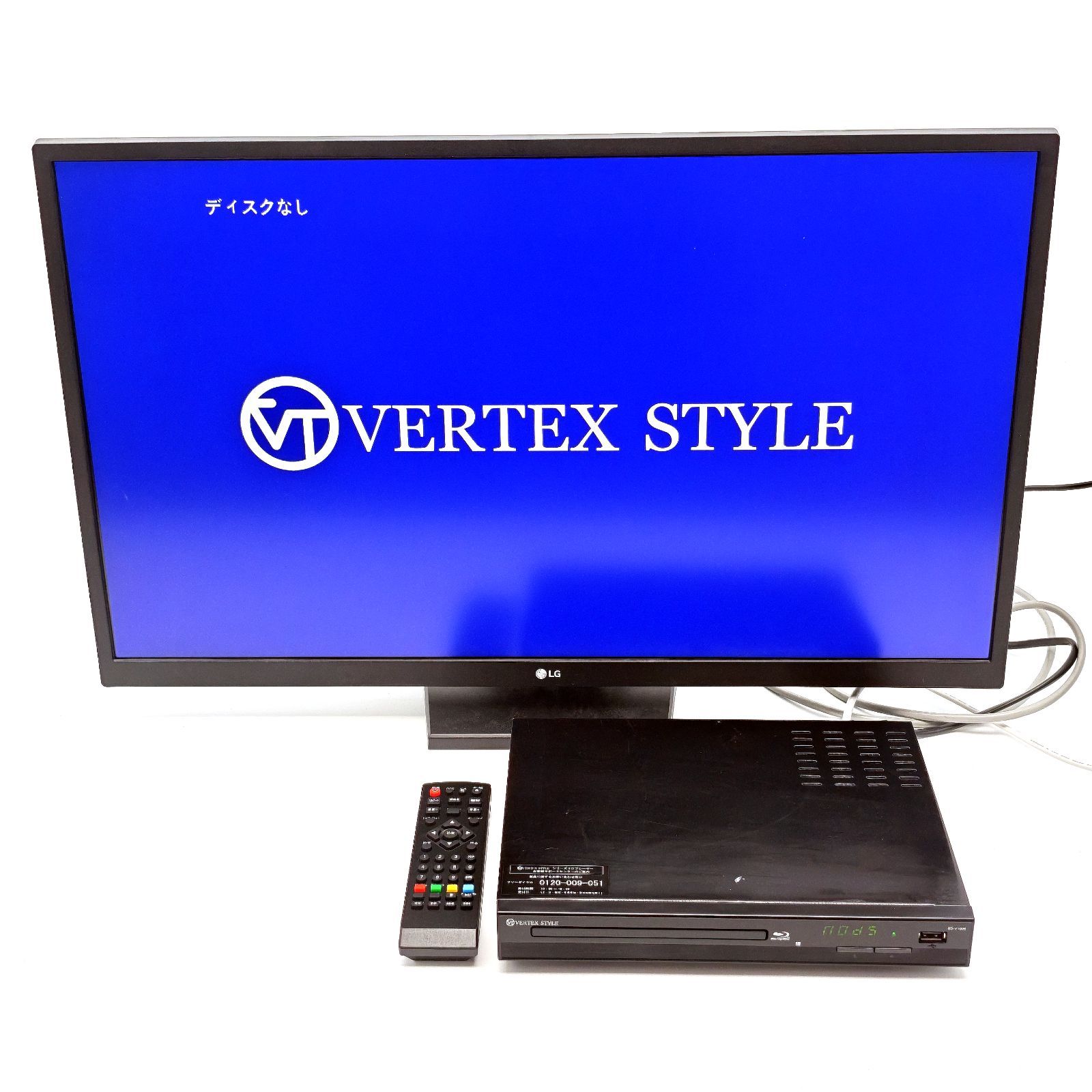 VERTEX STYLE ヴァーテックス BD-V1006 ブルーレイプレーヤー Blu-ray