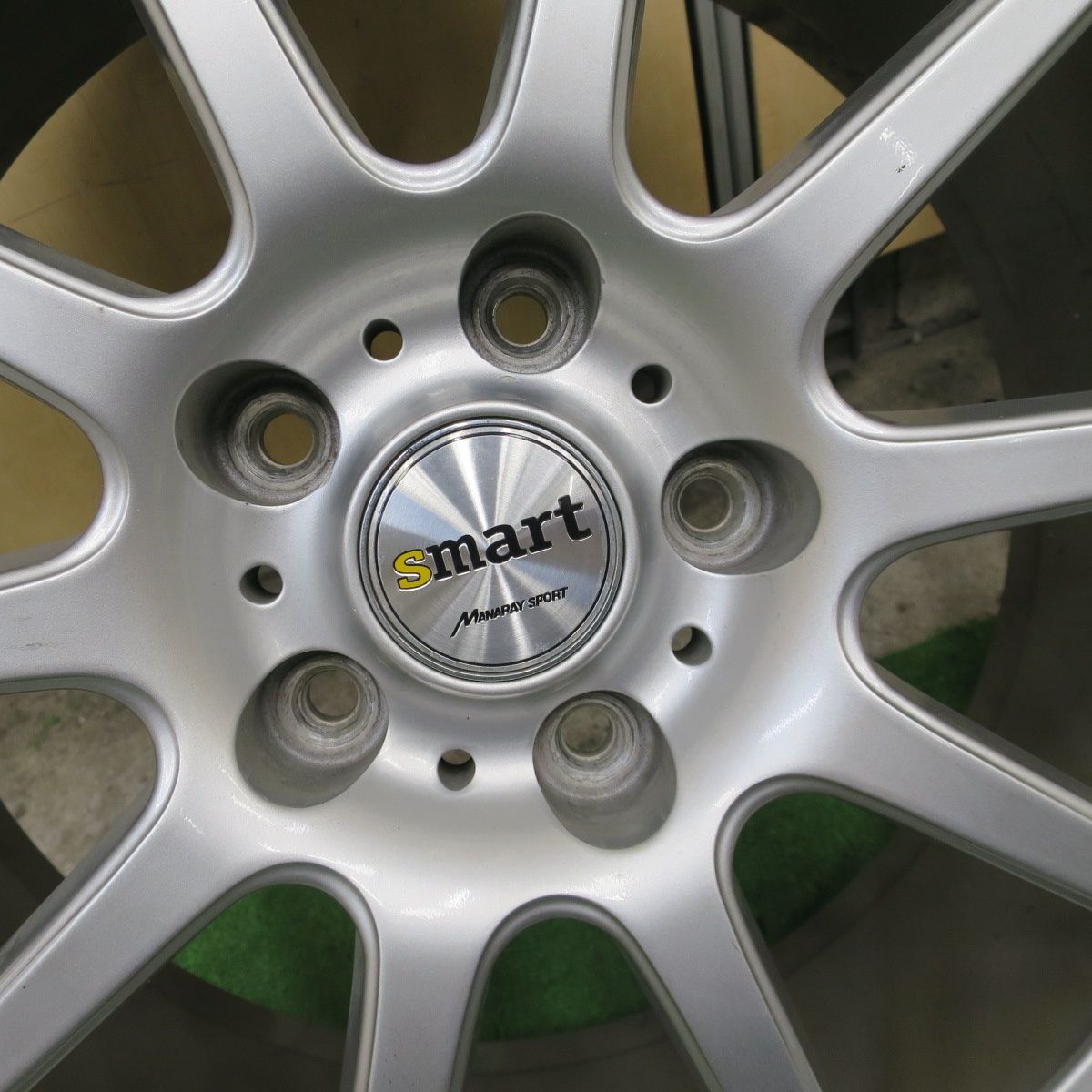 送料無料] キレイ☆smart MANARAY SPORT 18インチ ホイール スマート