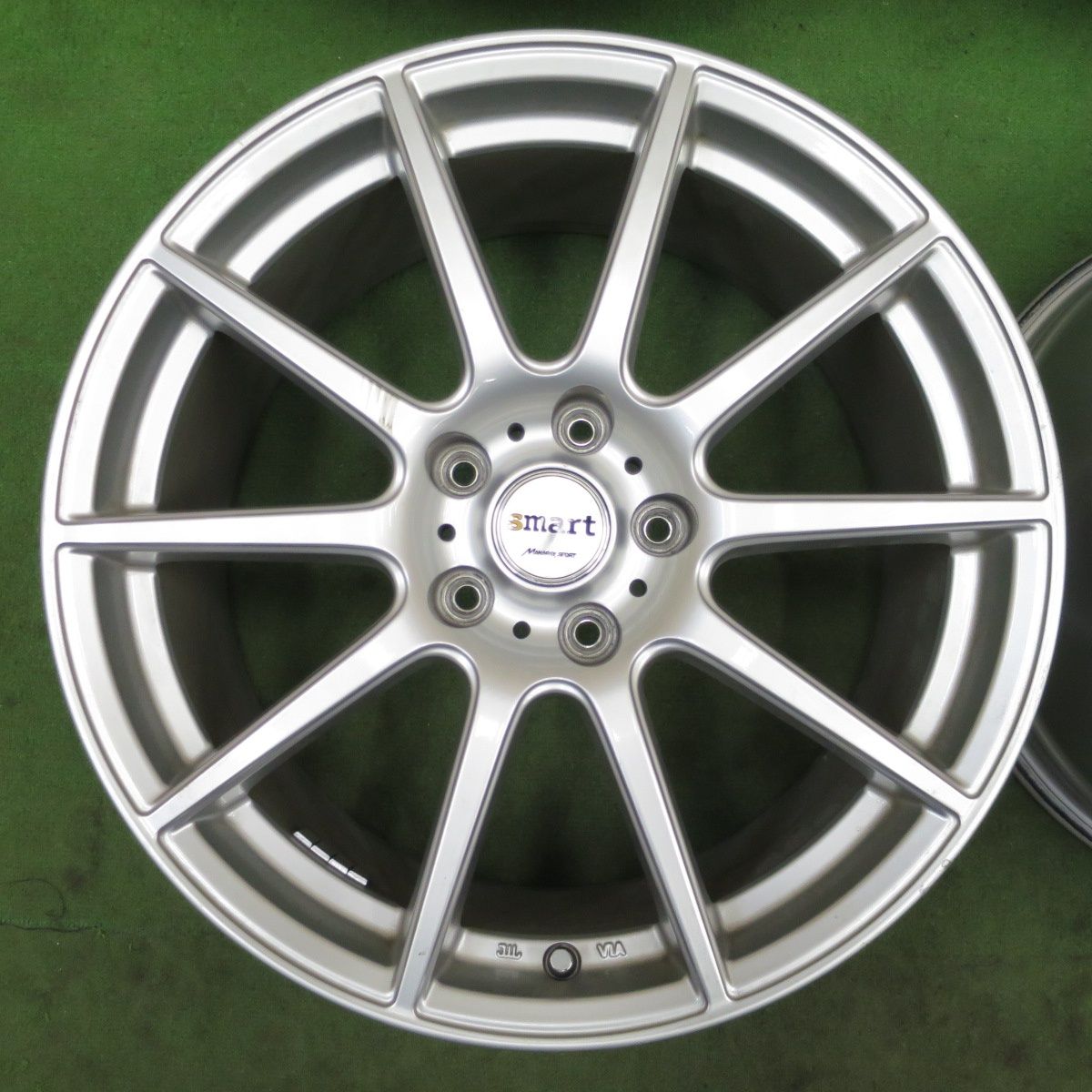送料無料] キレイ☆smart MANARAY SPORT 18インチ ホイール スマート