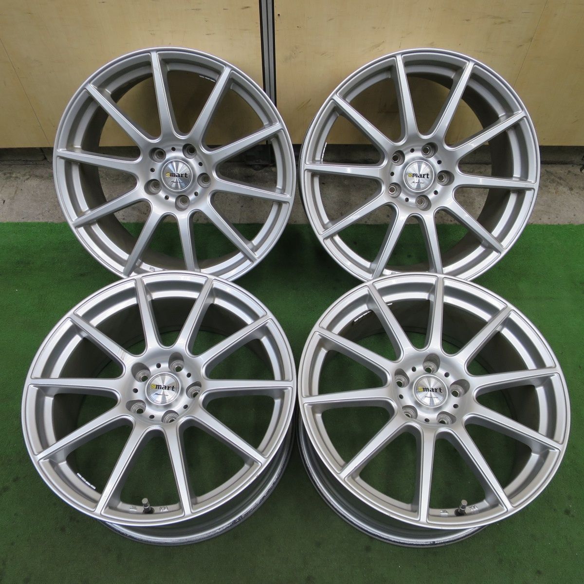 送料無料] キレイ☆smart MANARAY SPORT 18インチ ホイール スマート