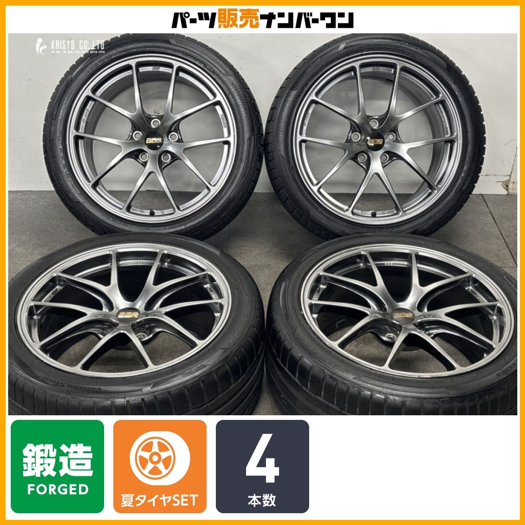 【鍛造品】BBS RI-A 18in 9J +38 PCD112 ハンコック ベンタス S1 evo3 255/40R18 Aクラス Bクラス CLA アウディ A6 カスタム用に 即納可能