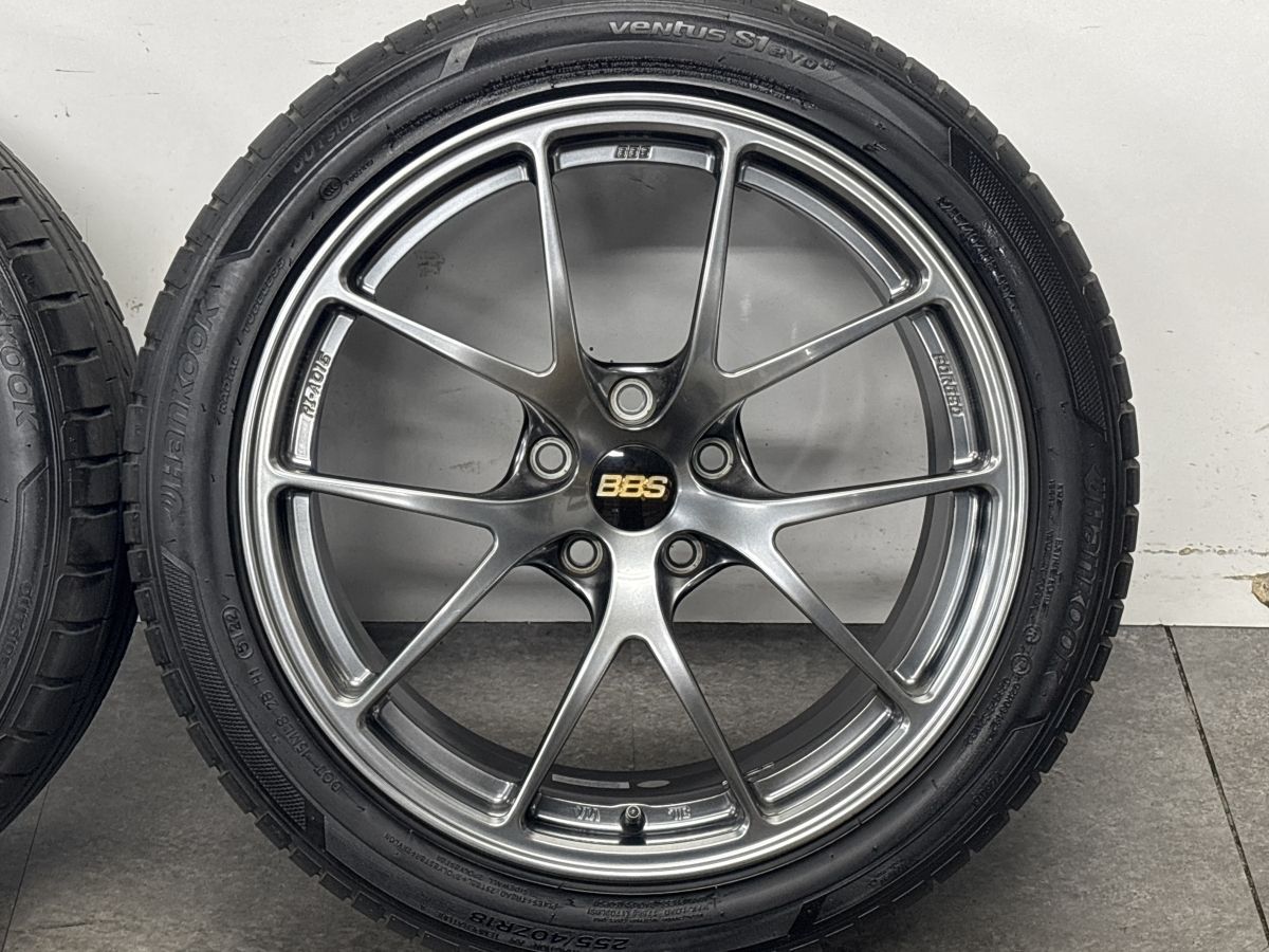 【鍛造品】BBS RI-A 18in 9J +38 PCD112 ハンコック ベンタス S1 evo3 255/40R18 Aクラス Bクラス CLA アウディ A6 カスタム用に 即納可能 【鍛造品】BBS RI-A 18in 9J +38 PCD112 ハンコック ベンタス S1 evo3 255/40R18 Aクラス Bクラス CLA アウディ A6 カスタム用に 即納可能