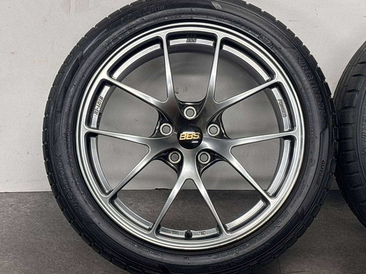 【鍛造品】BBS RI-A 18in 9J +38 PCD112 ハンコック ベンタス S1 evo3 255/40R18 Aクラス Bクラス CLA アウディ A6 カスタム用に 即納可能 【鍛造品】BBS RI-A 18in 9J +38 PCD112 ハンコック ベンタス S1 evo3 255/40R18 Aクラス Bクラス CLA アウディ A6 カスタム用に 即納可能