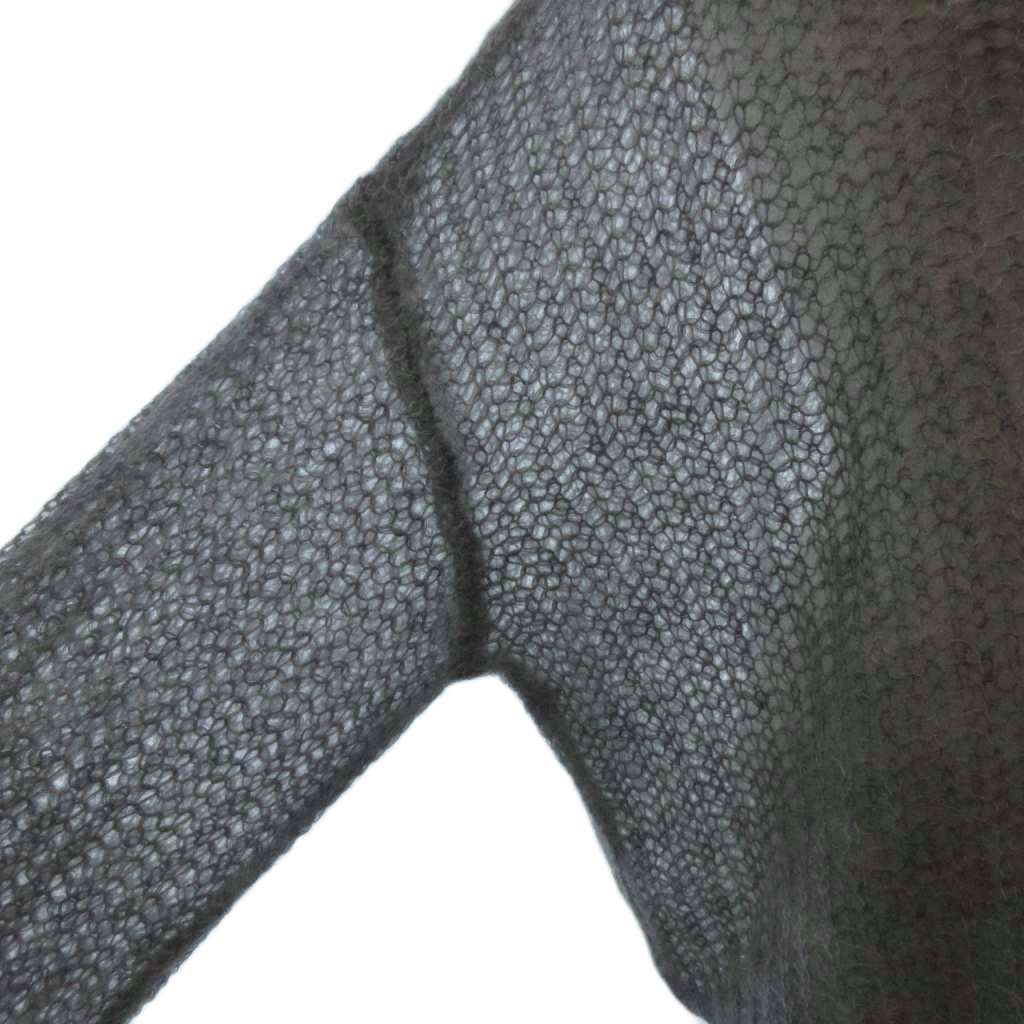 ノーブル NOBLE 25AW モヘヤ ウール シアー プルオーバー ニット