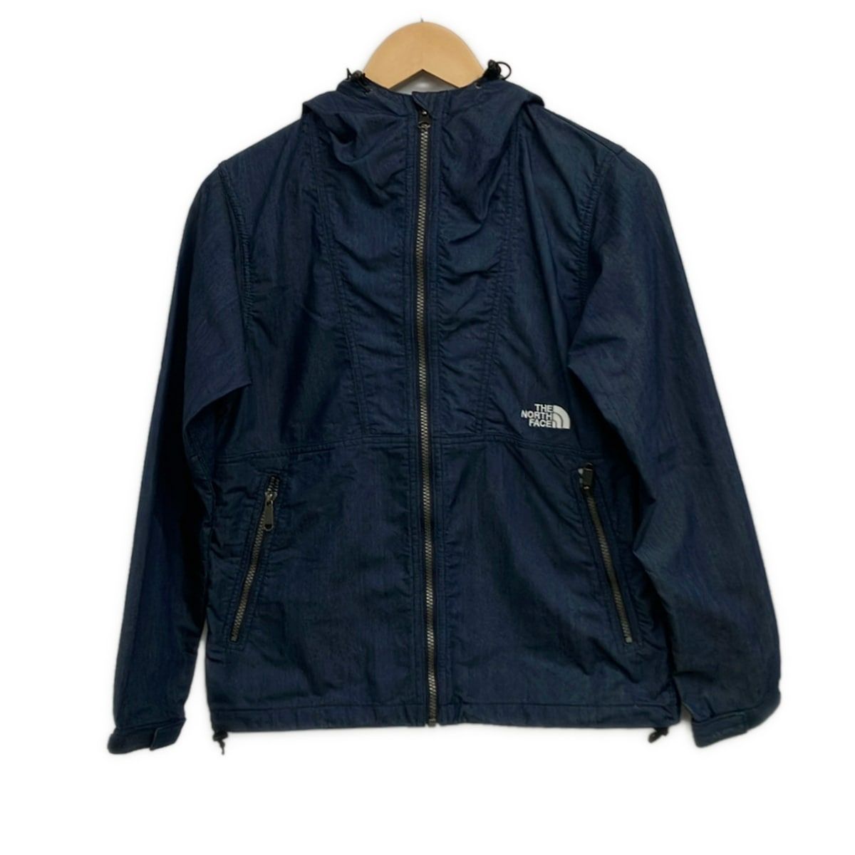 ノースフェイス ブルゾン サイズM レディース美品 ナイロンデニム 