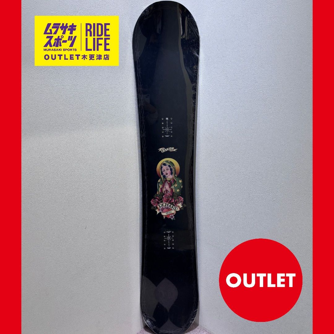 【ムラスポOUTLET公式】スノーボード　新品　未使用　NITRO　ナイトロDEMAND LTD GULLWING　デマンド　リミテッド　ガルウィング25-26　155cm　訳あり　ムラサキスポーツ OUTLET アウトレット
