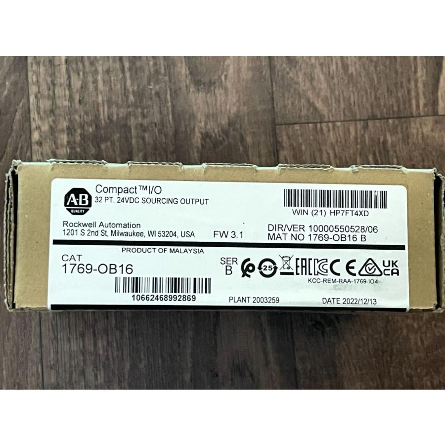 【新品 ★送料無料 】1769-OB16 PLCユニット1769OB16 【6ヶ月保証】