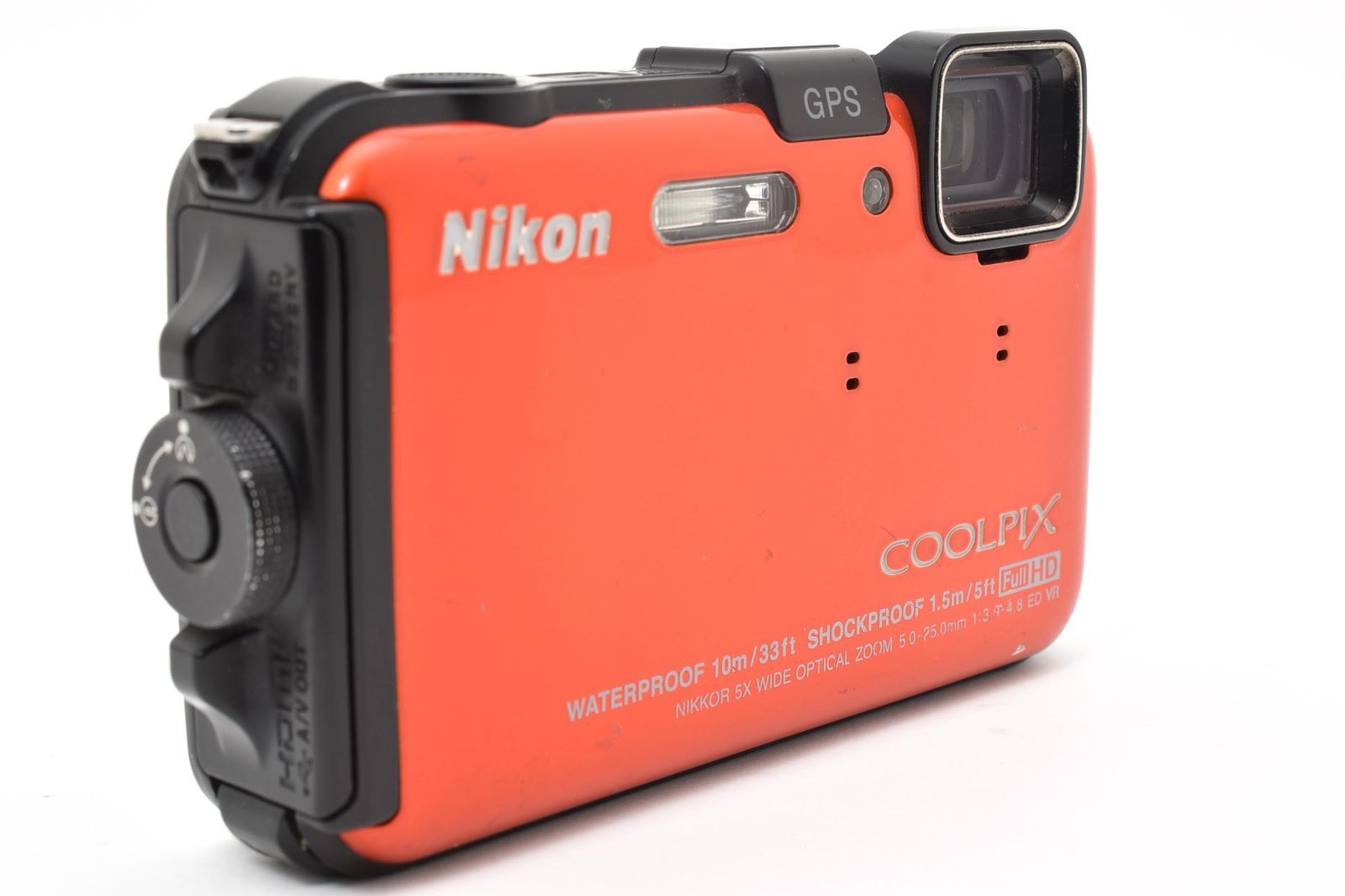 Nikon ニコン COOLPIX AW100 オレンジ /3134 動作OK 返金保証 - メルカリ