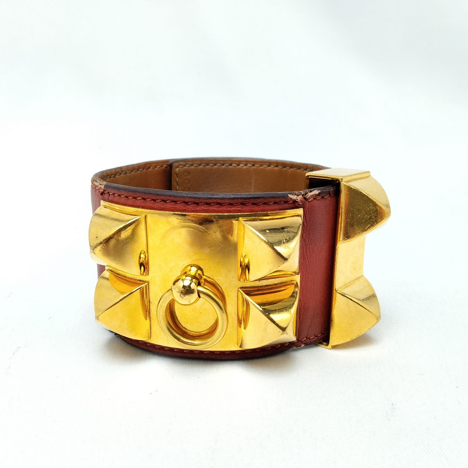 ✨️HERMES✨️エルメス コリエドシアン ブレスレット X刻印 バングル