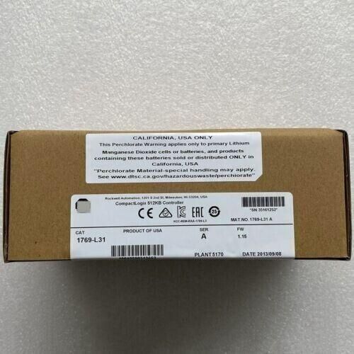 【新品 ★送料無料 】1769-L31 PLCユニット1769L31【6ヶ月保証】