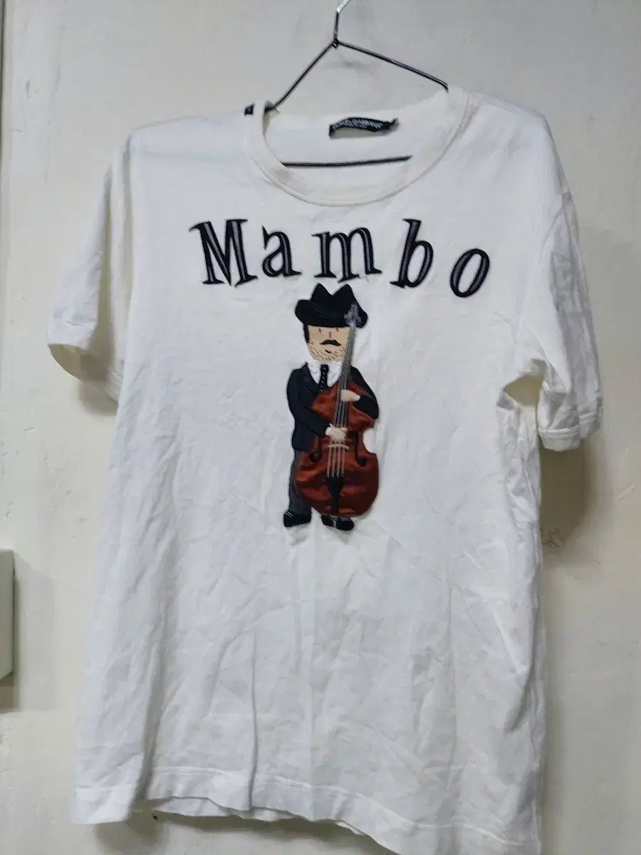 ドルチェ&ガッバーナ Mambo 半袖 Tシャツ 白