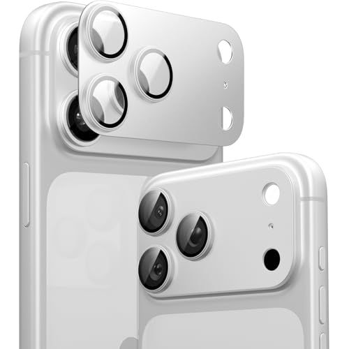 【2026年春新開発】TORRAS For iPhone 17 Pro Max カメラ保護 全面保護 10H強化ガラス＋アルミ合金 レンズカバー 極薄 金属仕上がり ARアンチグレア 露出オーバー防止 透過率99%以上 航空宇宙素材 米軍規格 55b2455a 5,639円