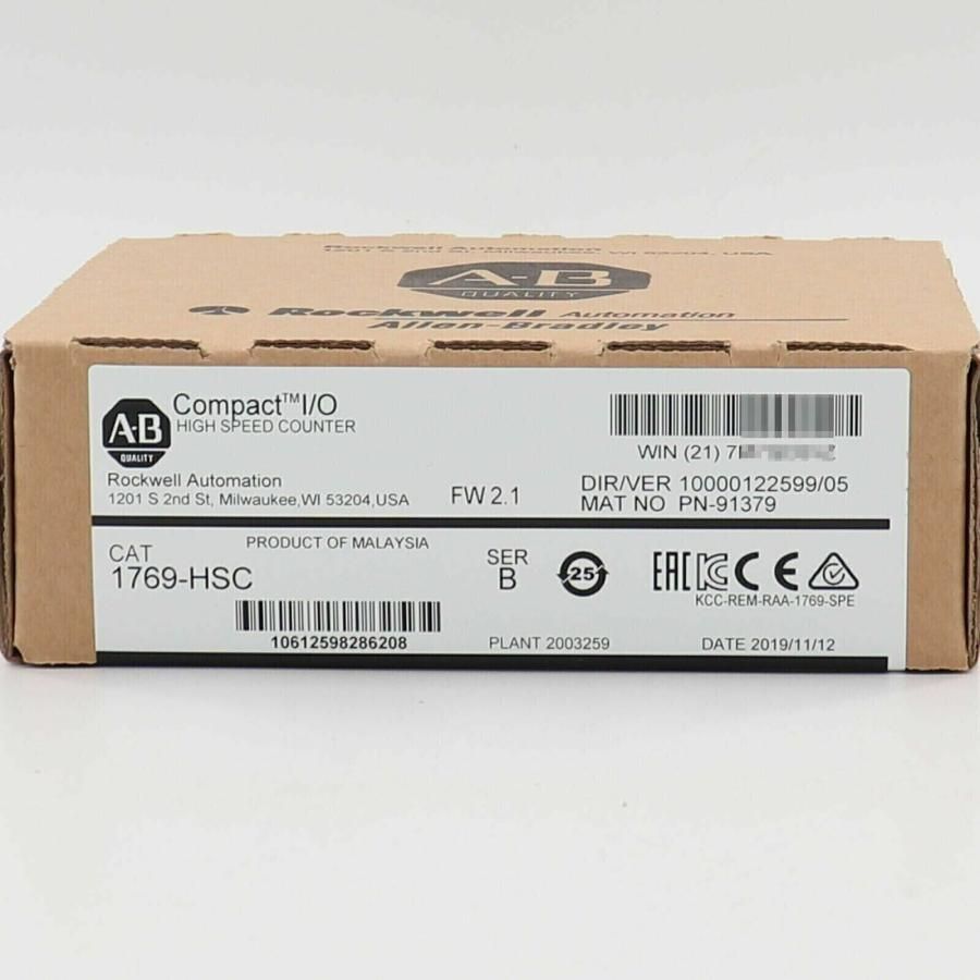 【新品 ★送料無料 】1769-HSC PLCユニット1769HSC 【6ヶ月保証】