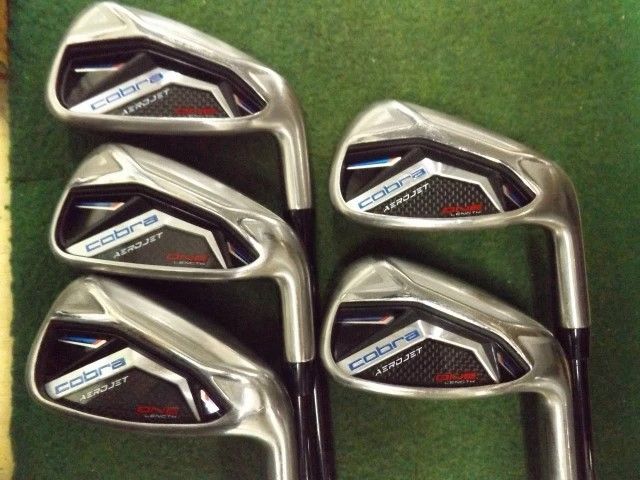 4106 AEROJET ONE LENGTH #6-PW 純正カーボン R コブラ エアロジェット ワンレングス アイアンセット ゴルフクラブ .022506