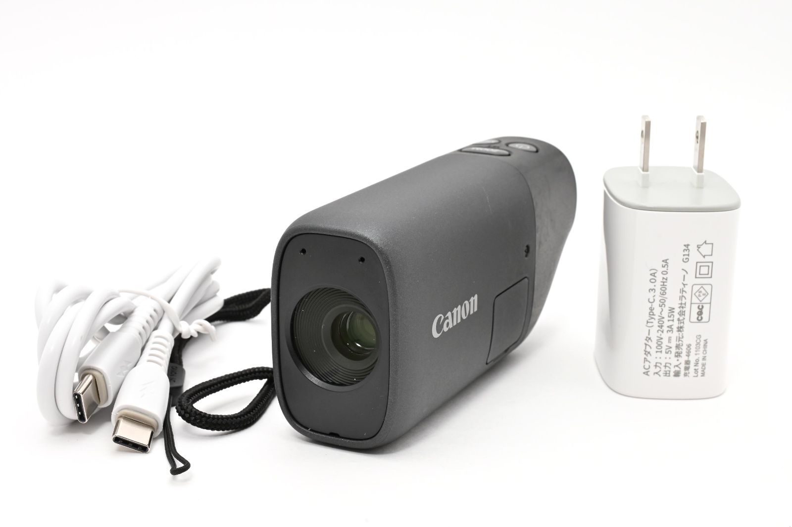 Canon キャノン Powershot ZOOM ブラック：2879380