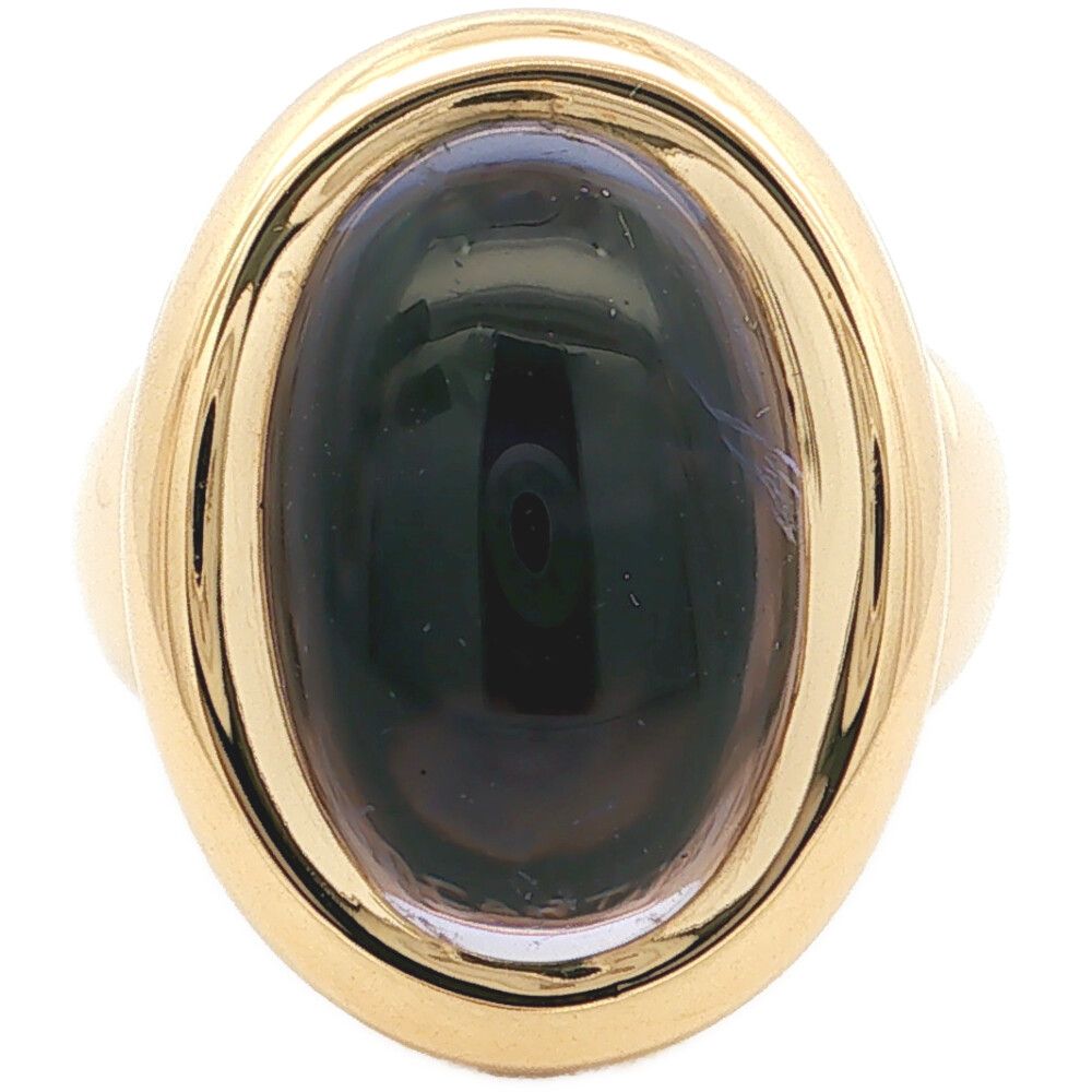 Cartier カルティエ ベニュワール タンザナイトリング 指輪 K18YG/750-18.2g 9号 #49 イエローゴールド 【♀】【S】【レディース】★■613186【中古】