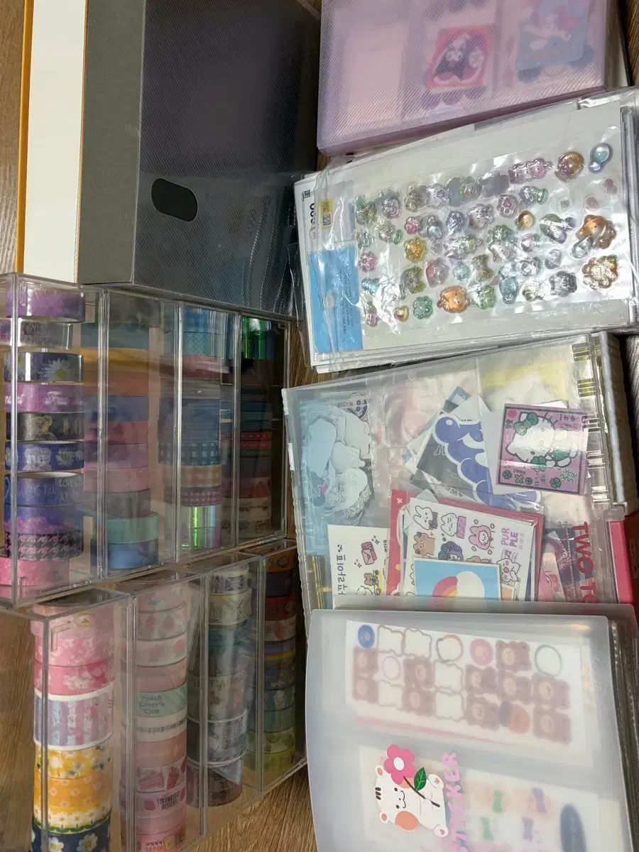 デコダイアリーアイテム まとめ 在庫処分 (シールステッカー IN ステッカー はがき マスキングテープ)