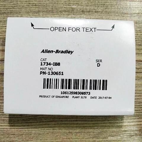 【新品 ★送料無料 】Allen-Bradley 1734-IB8入力モジュール【6ヶ月保証】
