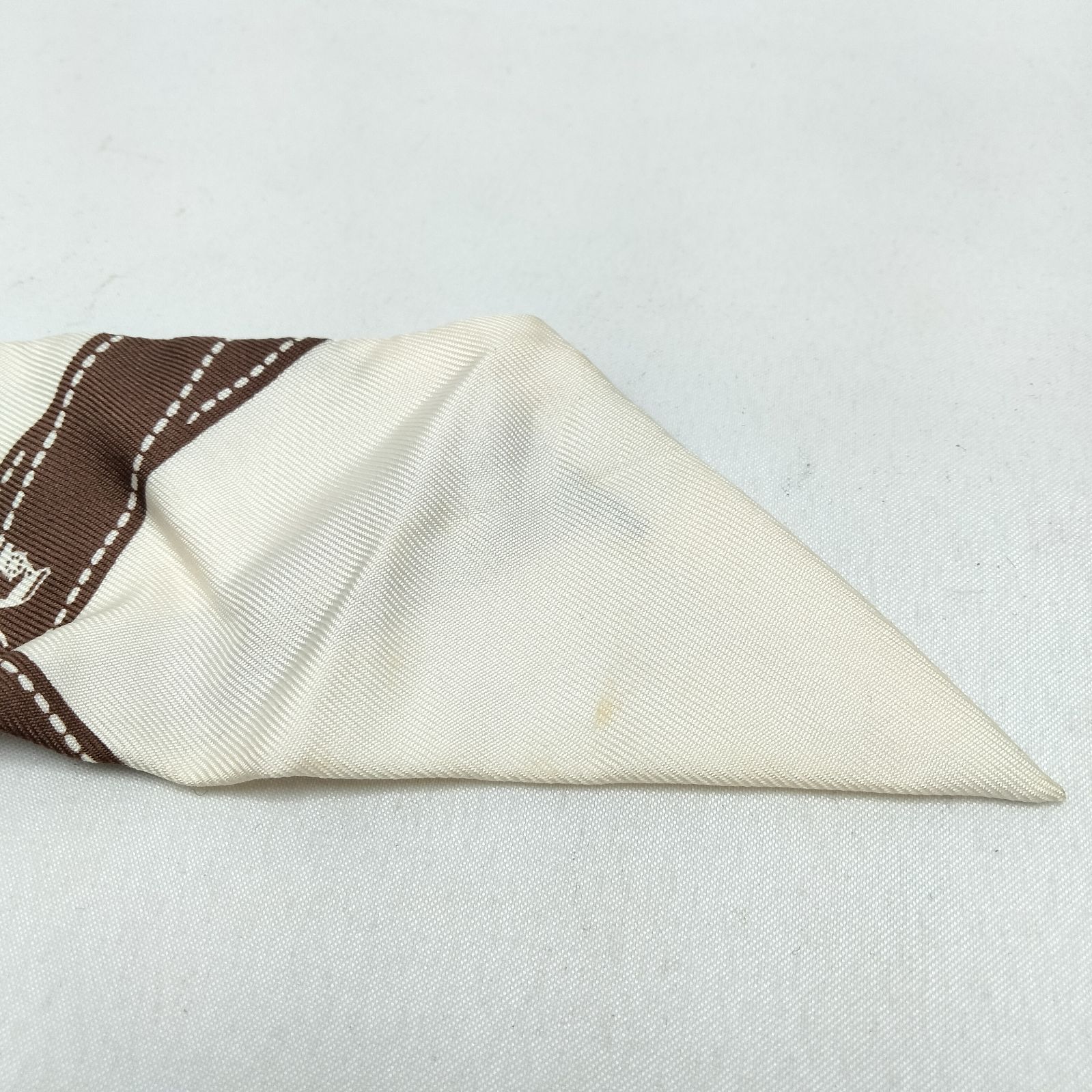 ✨️HERMES✨️エルメス ツイリー ボルデュックリボン スカーフ シルク