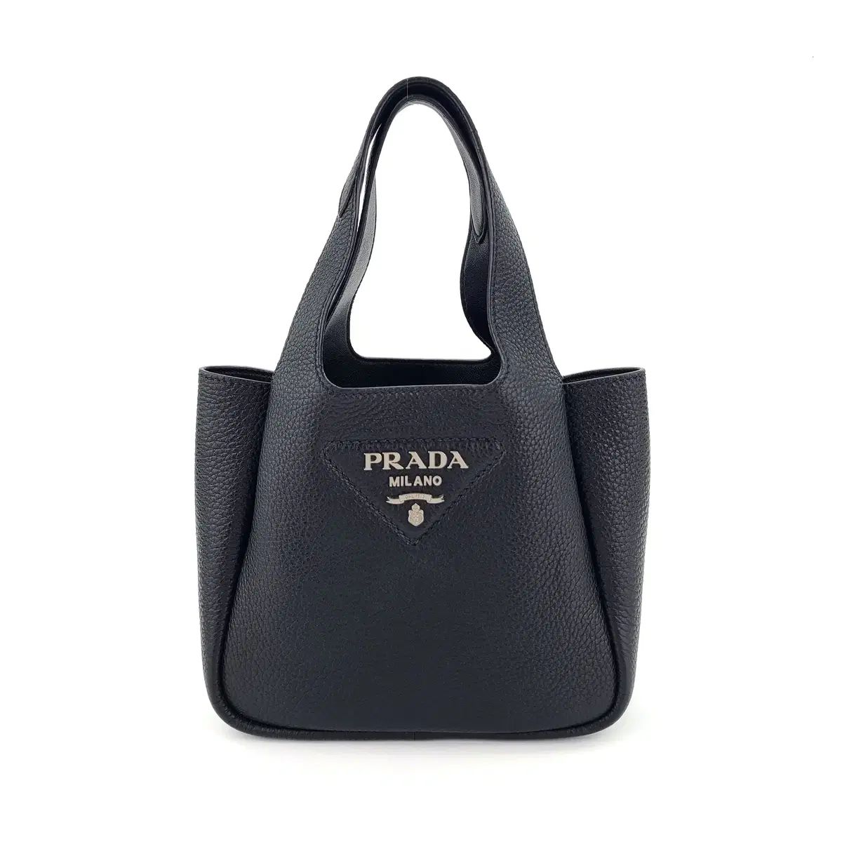 PRADA（プラダ） vitello（ヴィテッロ）dino（ディノ）ソフト トートバッグ ブラック (1BA349)