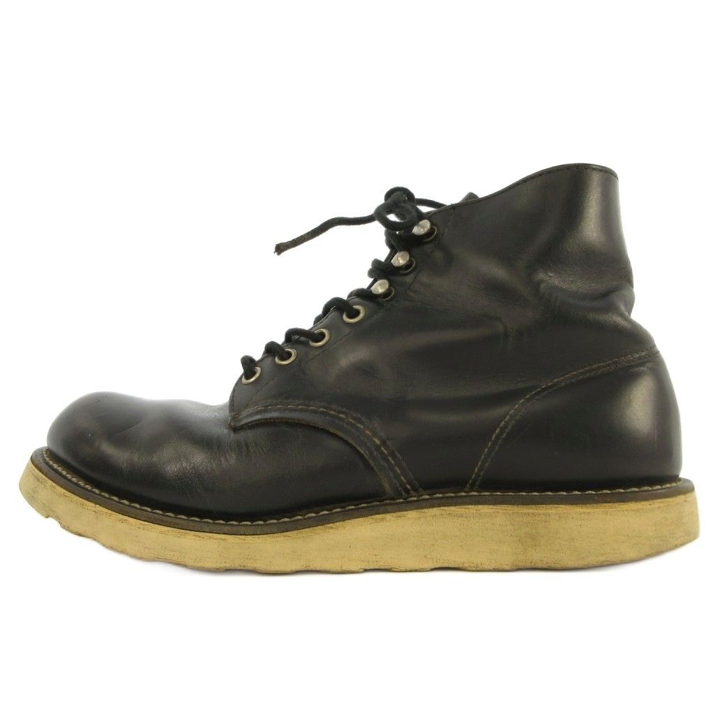 レッドウィング★アイリッシュセッター★ブラック★US8.5★犬タグ レッドウィング REDWING 犬タグ ヴィンテージ アイリッシュセッター
