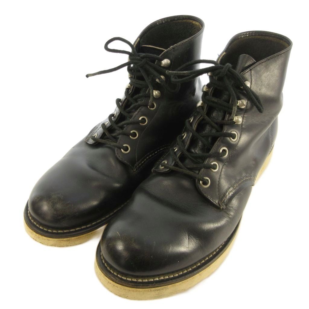 レッドウィング★アイリッシュセッター★ブラック★US8.5★犬タグ レッドウィング REDWING 犬タグ ヴィンテージ アイリッシュセッター