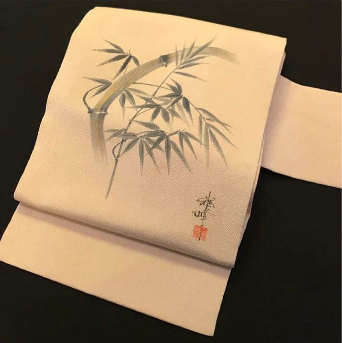 名古屋帯　縮緬　着物