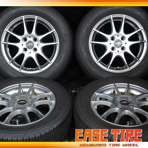 中古 バリ溝 2025年製 TOYO ナノエナジー3プラス / シュナイダー 【 185/65R15 / 5.5J +48 100 4H 4本 】 アクア フィット ノート デミオ マツダ2等