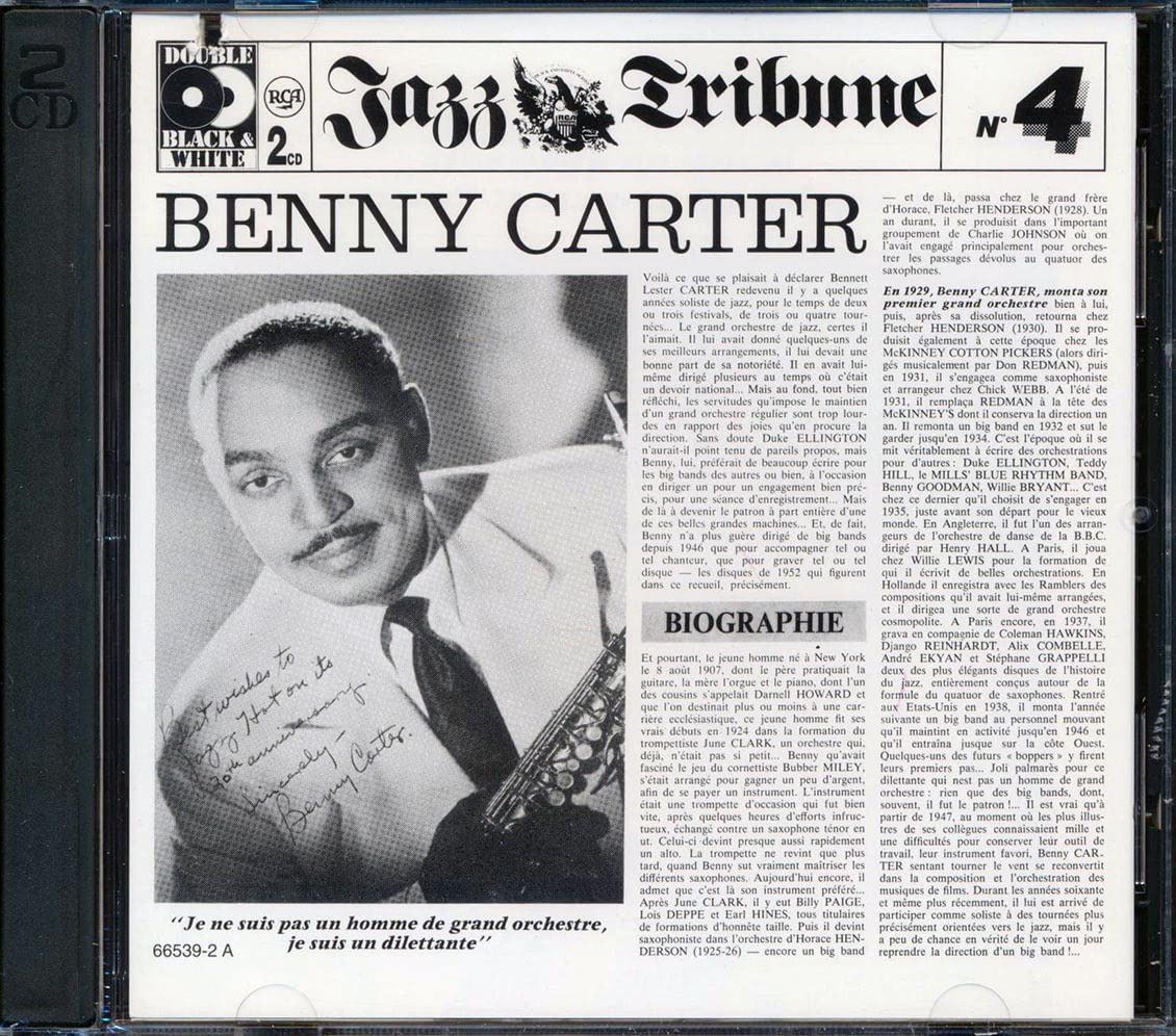【CD】Benny Carter