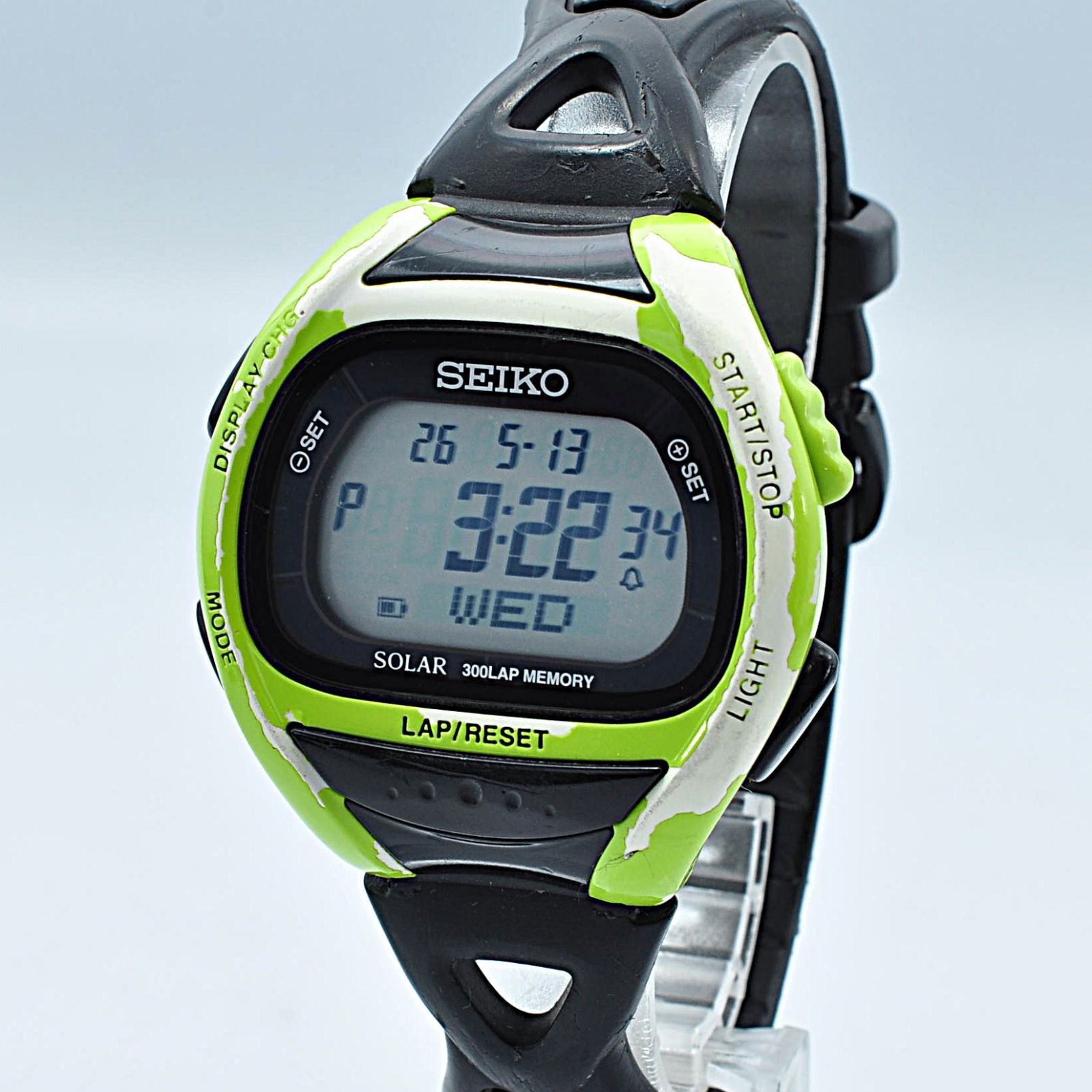 SEIKO セイコー S680-00A0 Solar ソーラー アナデジ ウォッチ 腕時計 