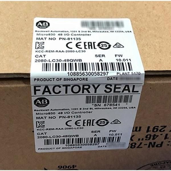 【新品 ★送料無料 】2080-LC30-48QWB 48 I/O コントローラー 2080LC3048QWB【6ヶ月保証】